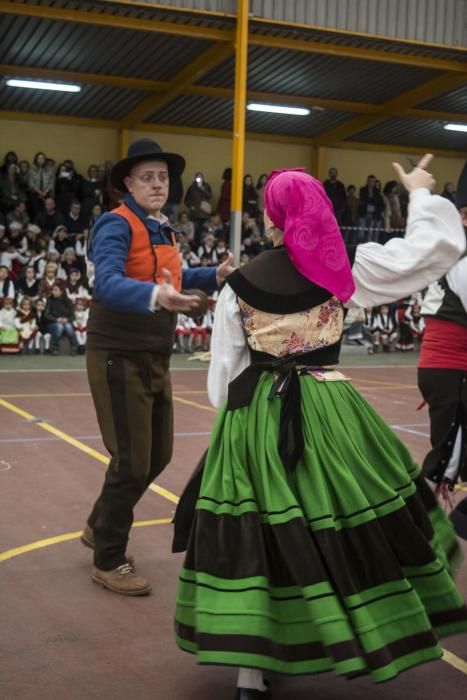 Amagüestu en el colegio Novo Mier.