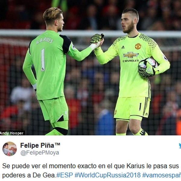 Los memes de la cantada de De Gea