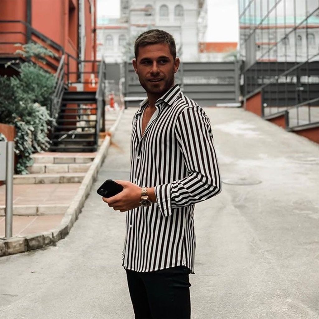 Tom Brusse en una imagen de su Instagram posando en Mediaset