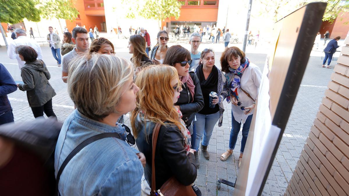 Imagen de archivo de oposiciones docentes.