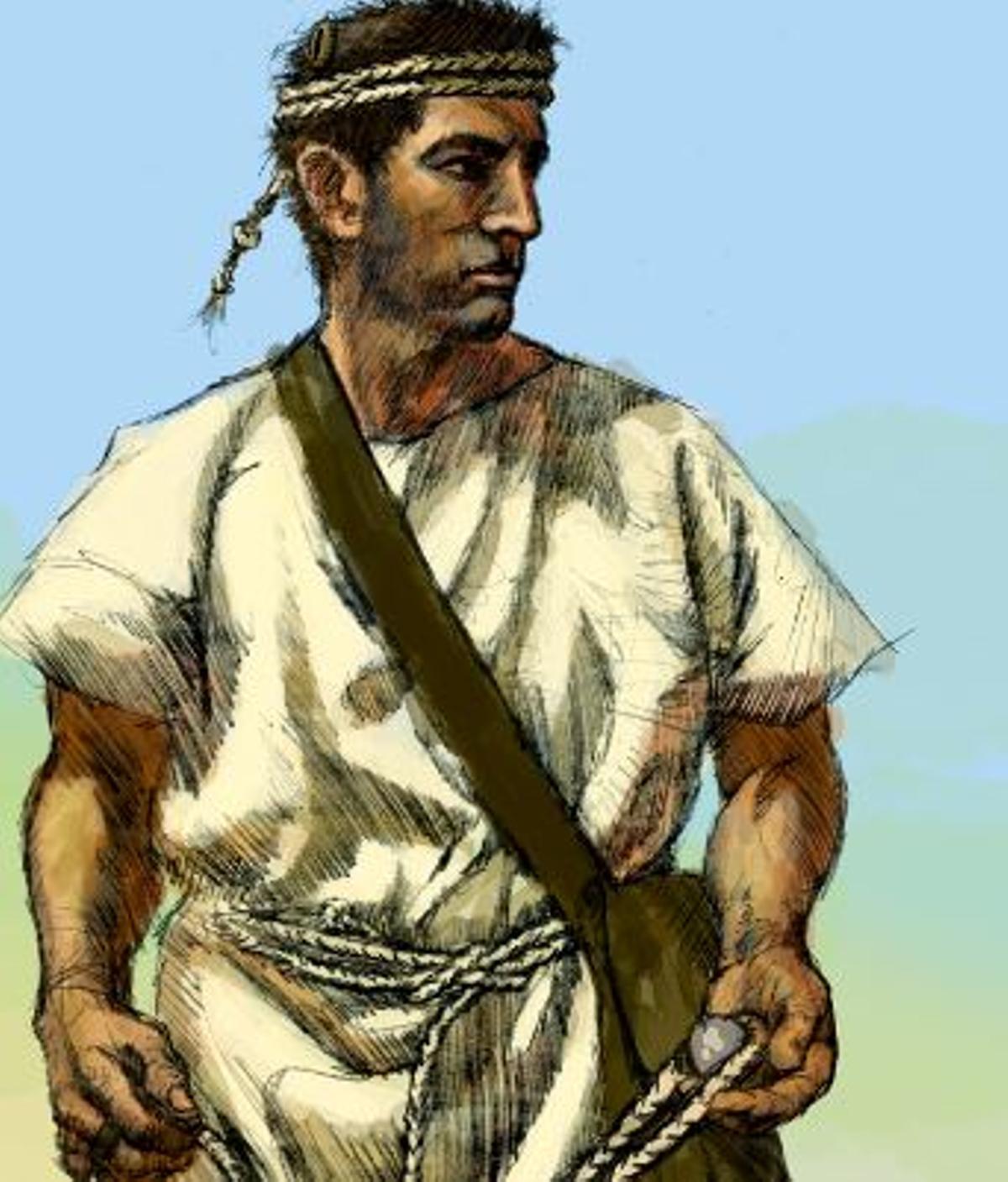 El soldado mallorquín de la época.