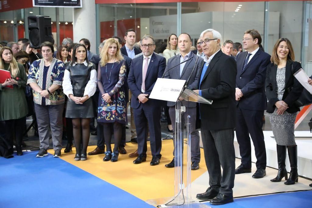 Inauguración de Cevisama 2020