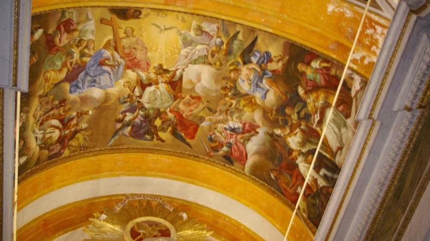 Frescos de la iglesia