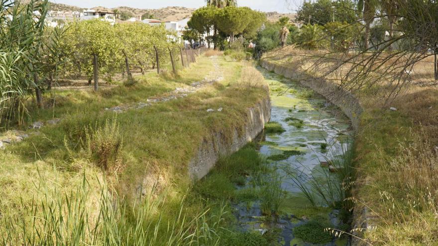 Estado del arroyo de Cantos, en Santa Rosalía Maqueda.