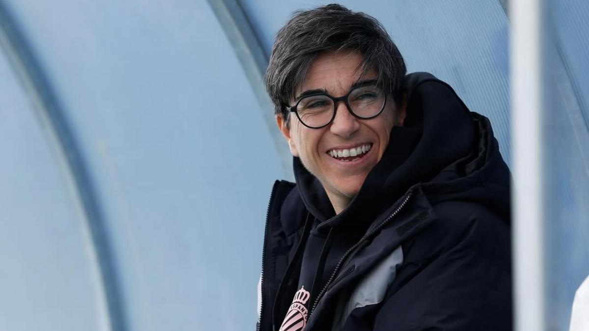 Sara Monforte, muy feliz en el RCD Espanyol