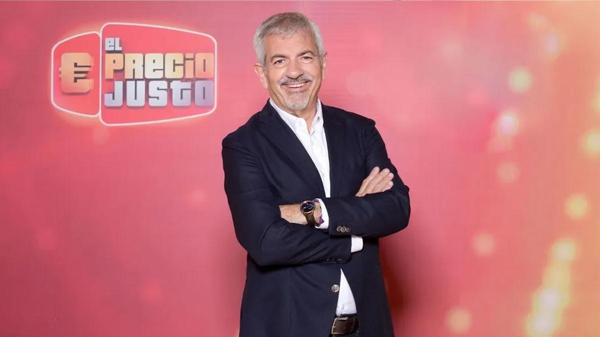 Carlos Sobera, presentador de 'El precio justo'