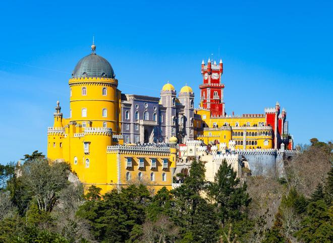 Palacio da Pena, Sintra, Portugal, Europa romántica