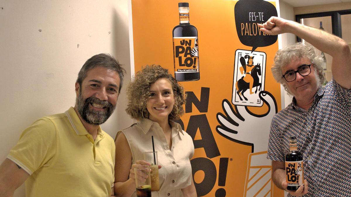 La presentación reunió a Maria Francisca Perelló, de Dos Perellons, a Xisco Albertí, de La Vermutera, y a Daniel Arias, de Catavinos.
