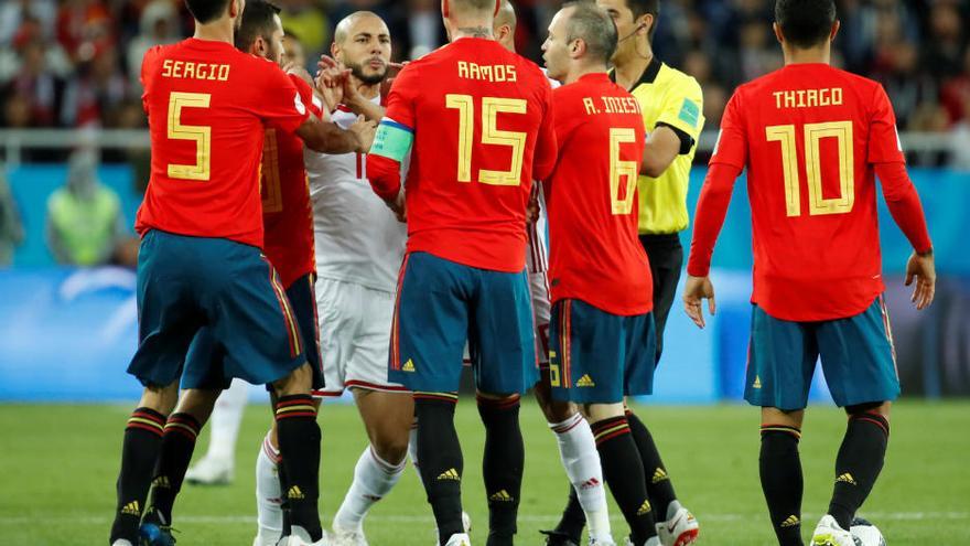 El VAR col·loca Espanya en la primera posició i jugarà contra Rússia