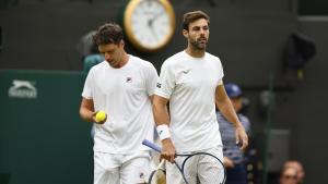 Marcel Granollers y Horacio Zeballos, en Wimbledon 2023