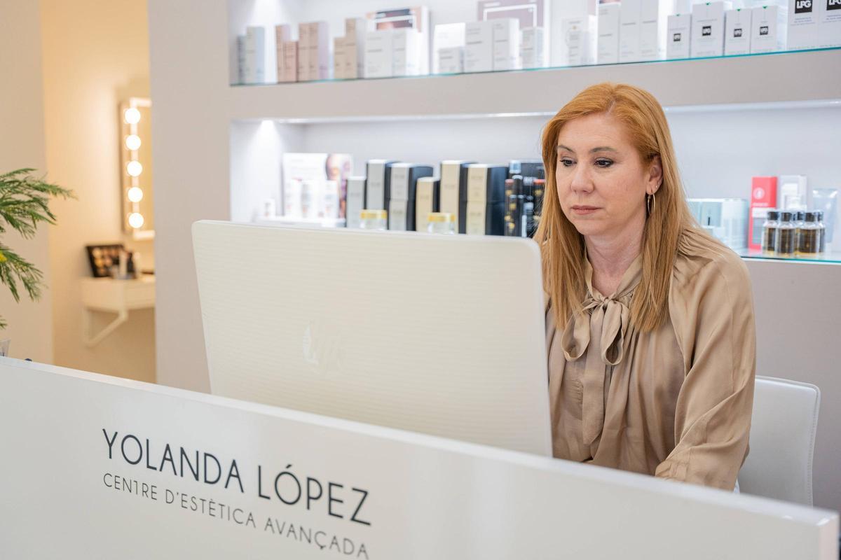 Yolanda López, vicepresidenta del Gremi d'Estètica y propietaria del Centre d'Estètica Avançada Yolanda López