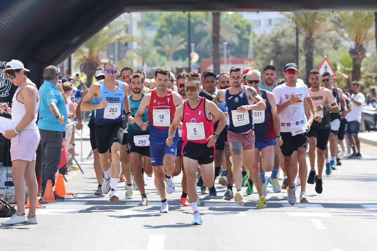 La 43 edición de la Milla Urbana de Ibiza, en imágenes