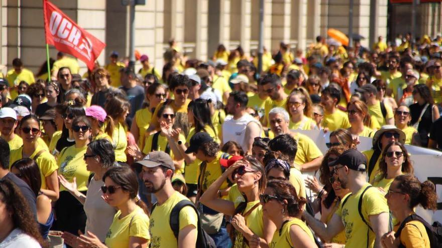 La consulta del preacord amb Educació començarà dilluns i els sindicats majoritaris desconvoquen les vagues fins dijous
