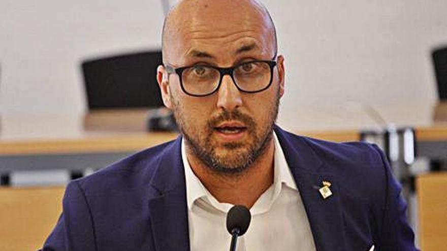 El candidat de Junts per Lloret, Jaume Dulsat.