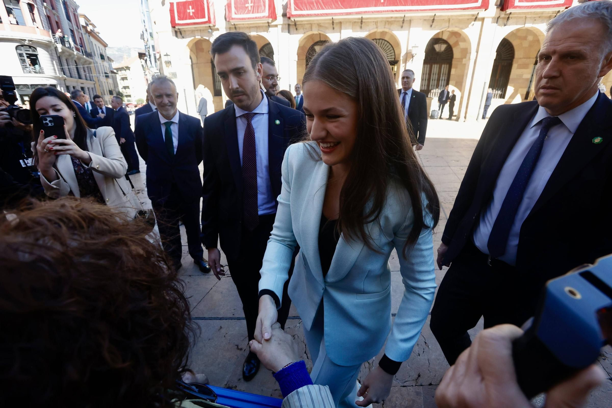 La Princesa Leonor recibe el título de Alcaldesa Honoraria de Oviedo y la Medalla de Asturias.