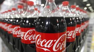 lpedragosa19763088 bottles of coca cola are seen in a warehouse at th160523220532