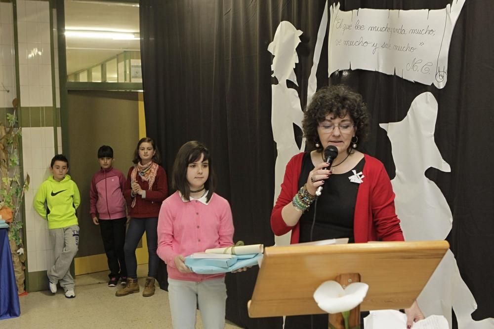 Celebración del Día del Libro en los colegios de Gijón