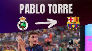 04.03.2022: Pablo Torre - El FC Barcelona y el Racing de Santander acuerdan el traspaso de Pablo Torre. La operación parte de 5 millones fijos y con variables podría superar los 20. Cláusula de 100 millones. Firma hasta junio de 2026. Acaba la temporada con el Racing. Firma el 15 de junio de 2022