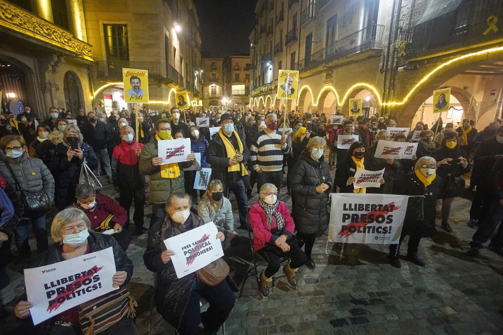 Quim Torra, a l'acte de Girona Vota