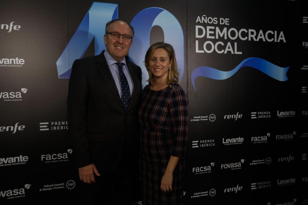 Gala de los 40 años de democracia local en Levante-EMV