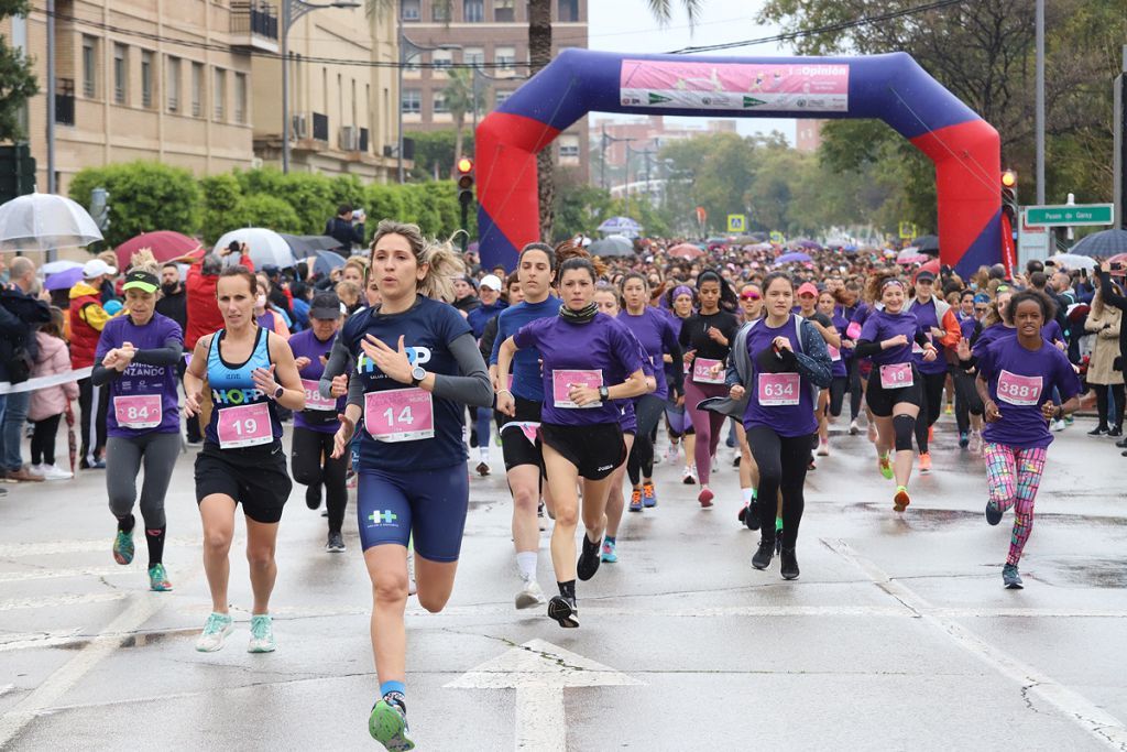 Carrera de la Mujer Murcia 2022: Salida y recorrido