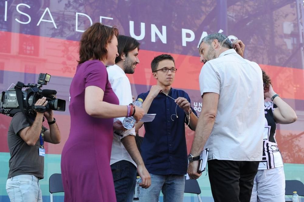 Mitin de Íñigo Errejón en Murcia