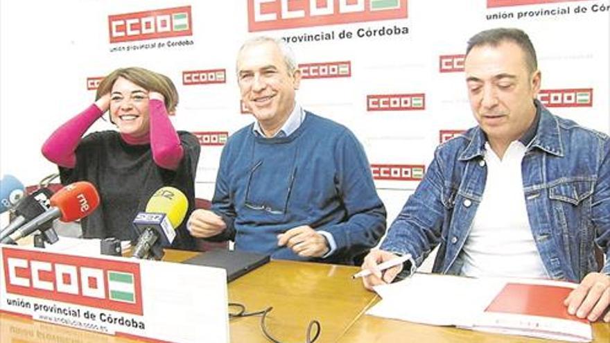 IU y CCOO critican la privatización de la sanidad