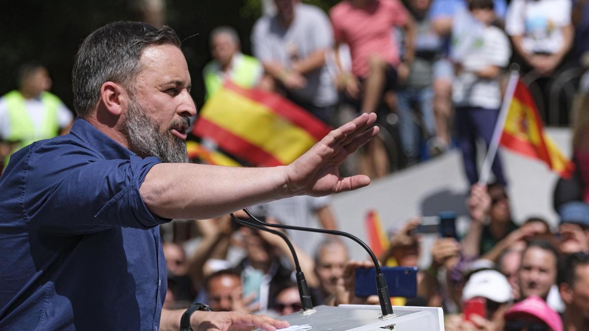 Abascal | Abascal reprocha a Sánchez que acuse de "falta de patriotismo ...