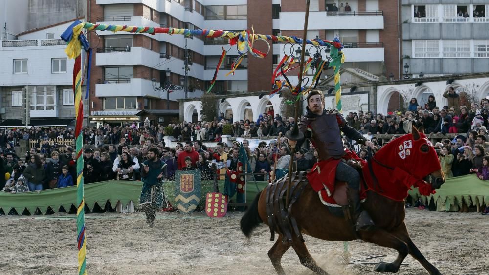 Diversión medieval en la Arribada