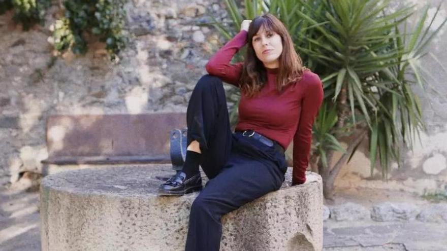 Elisenda Solsona a la Font d'en Roure