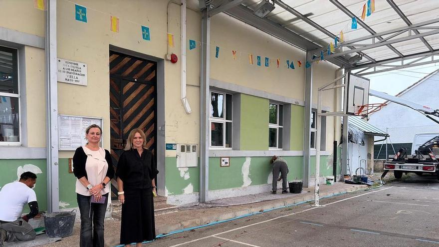Siero ejecuta trabajos en varios colegios: estos son los centros en los que se llevarán a cabo las mejoras
