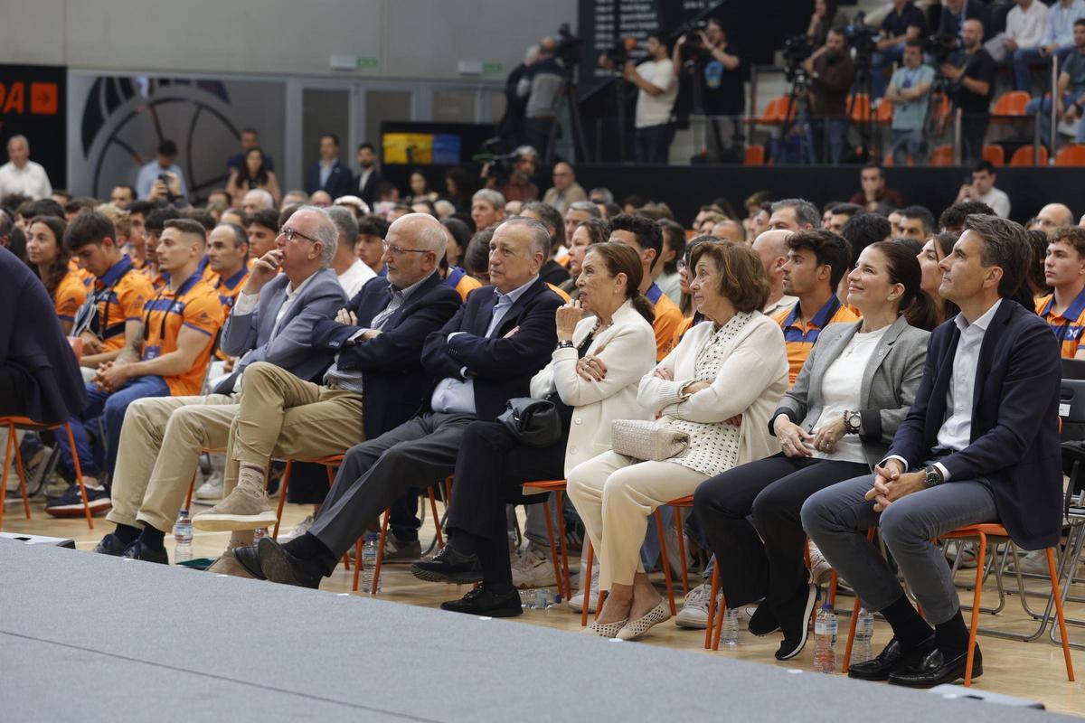 Juan Roig, Hortensia Herrero y Fernando Roig presidieron el acto