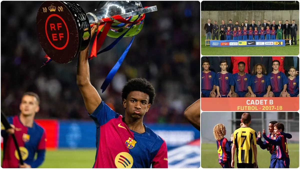 Balde, el más 'veterano' de la plantilla del Barça