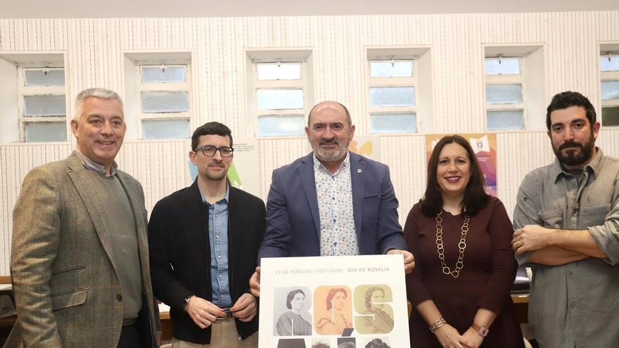 O 189 aniversario de Rosalía de Castro traerá ofrendas e lírica a Padrón e Santiago o día 23
