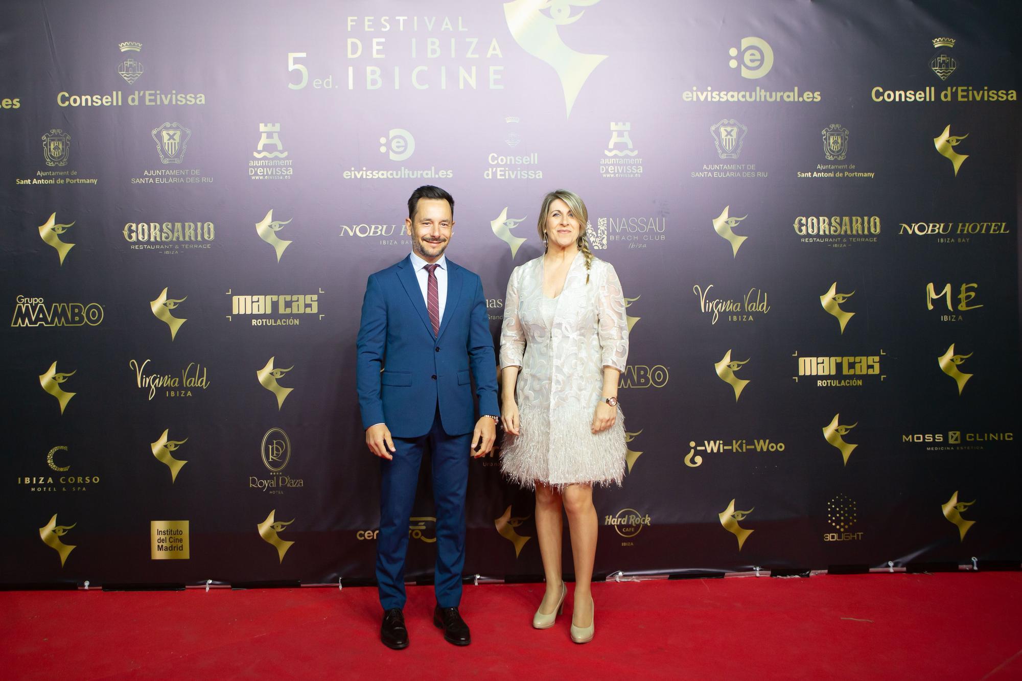 La alfombra roja y gala de clausura del festival Ibicine de Ibiza.