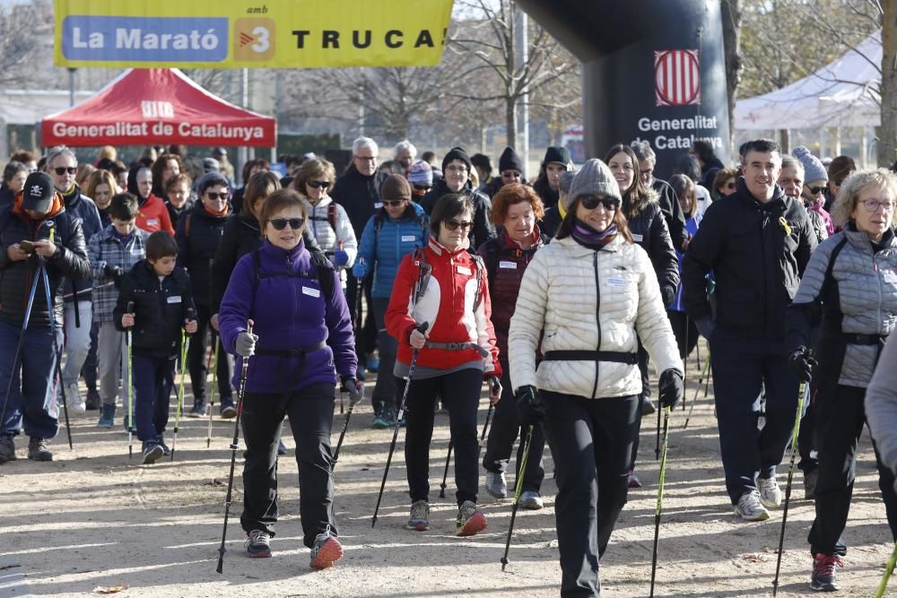 Activitats de «La Marató» de TV3 a Salt