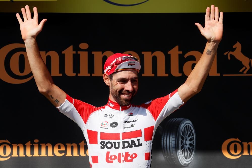 De Gendt se impone en la octava etapa del Tour.