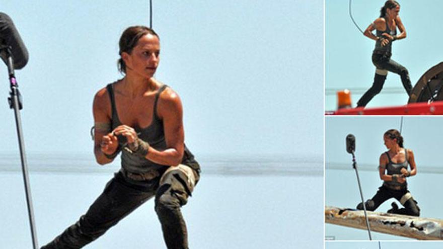 Las primeras imágenes de Alicia Vikander como Lara Croft