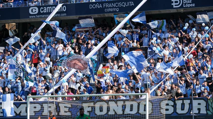 Málaga CF - Burgos: Menos de 1.000 entradas para el lleno