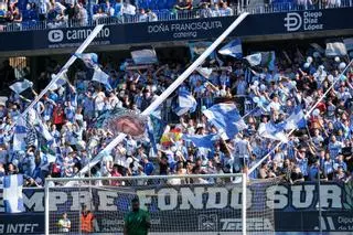 Málaga CF - Burgos: Menos de 1.000 entradas para el lleno