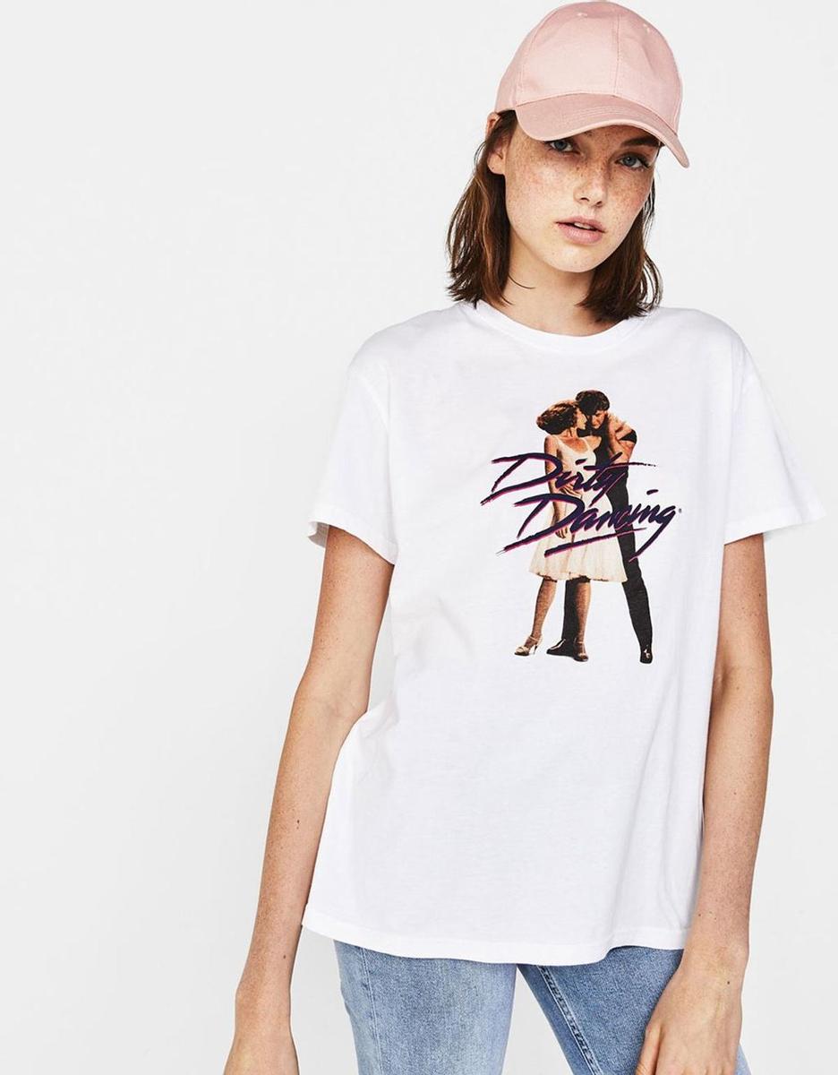 Paula Echevarría y camiseta de 'Dirty Dancing' que se ha agotado en Bershka - Woman