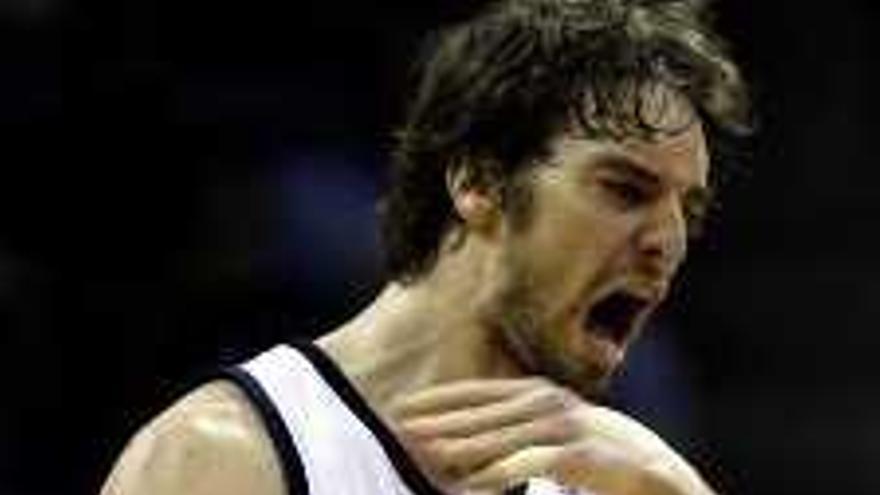 Foto de archivo del jugador español de los Grizzlies de Memphis Pau Gasol