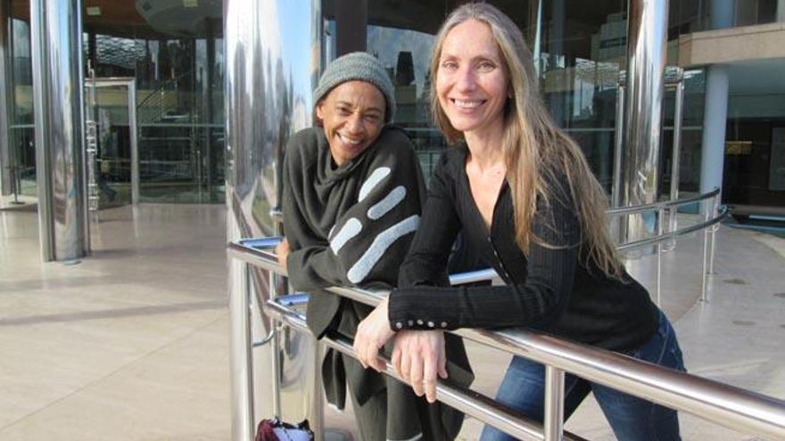 Rosario Beholi y Ursula Day trabajan estos días en la obra de Shange.