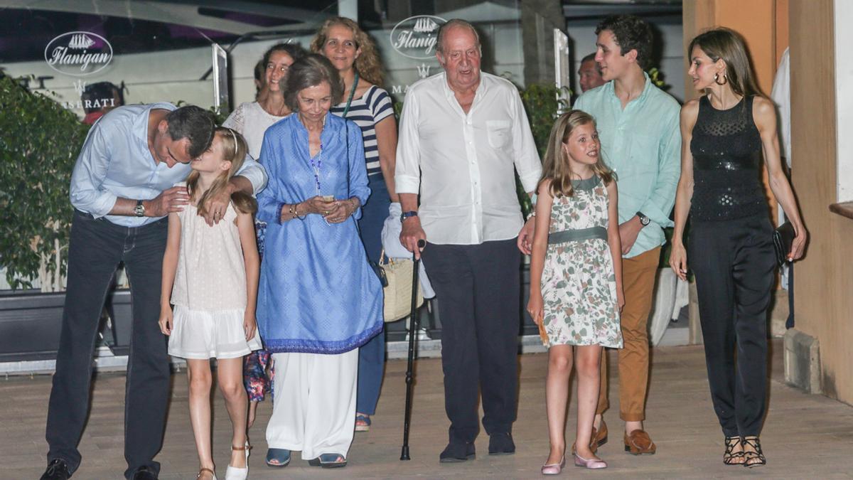 La Familia Real se reúne en Mallorca