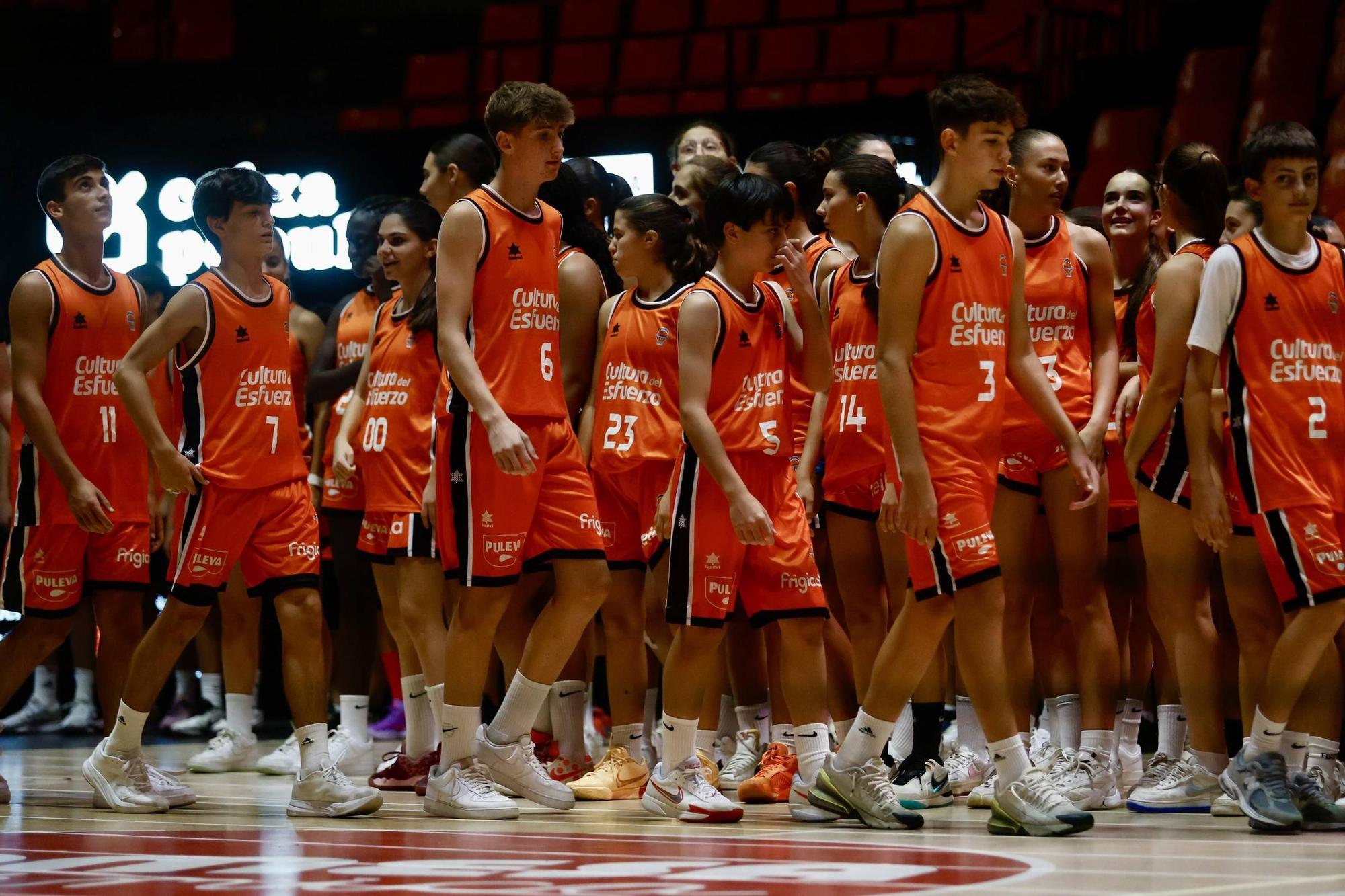 Así es la gran familia taronja: más de 600 jugadores del Valencia Basket