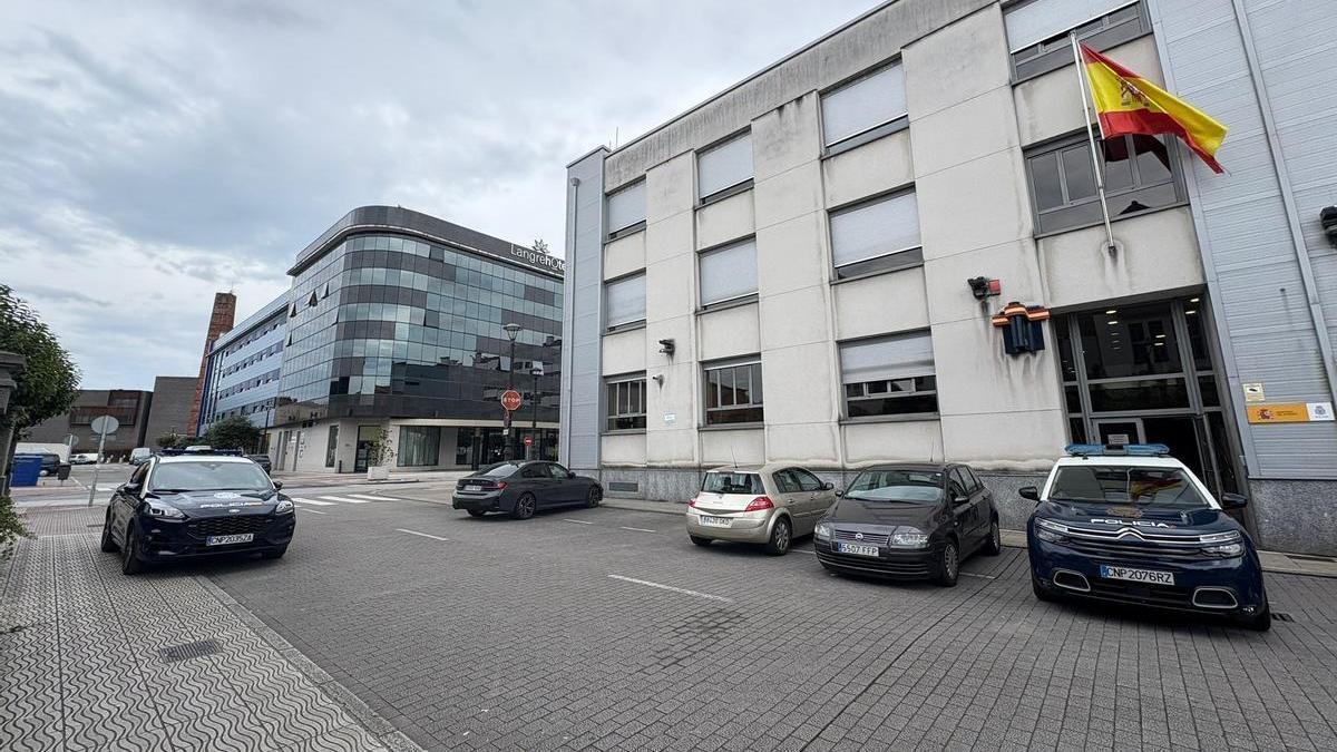 La comisaría de la Policía Nacional en Langreo.