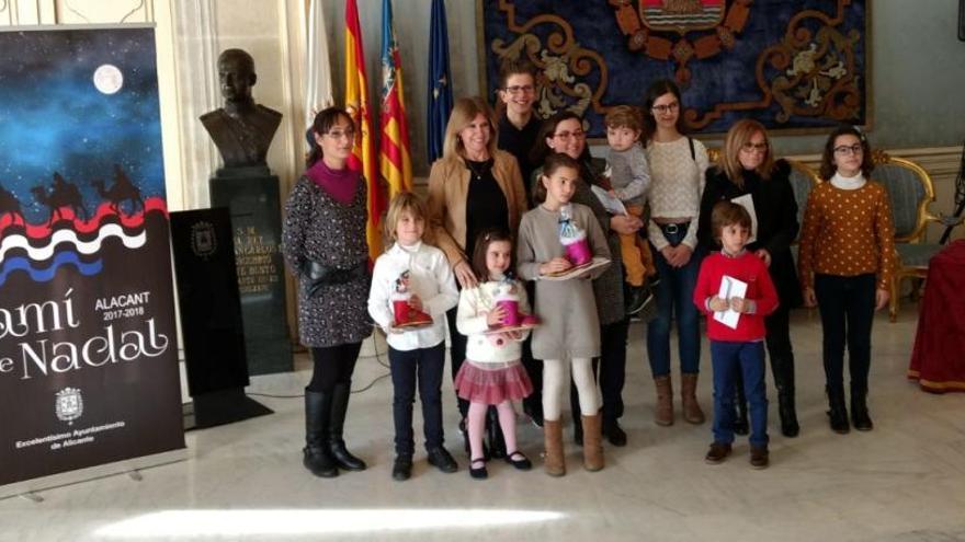 Acto de entrega de los premios, esta mañana en el Salón Azul