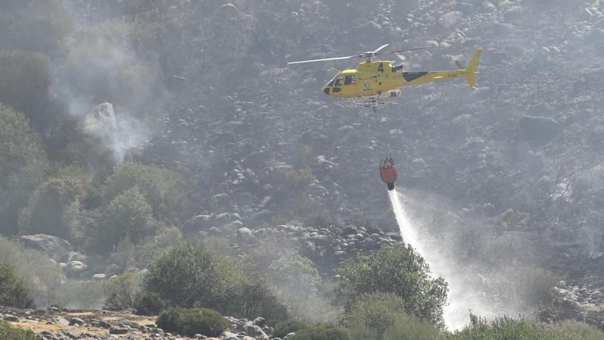 El norte de Cáceres mantiene 44 municipios en riesgo extremo de incendios este miércoles