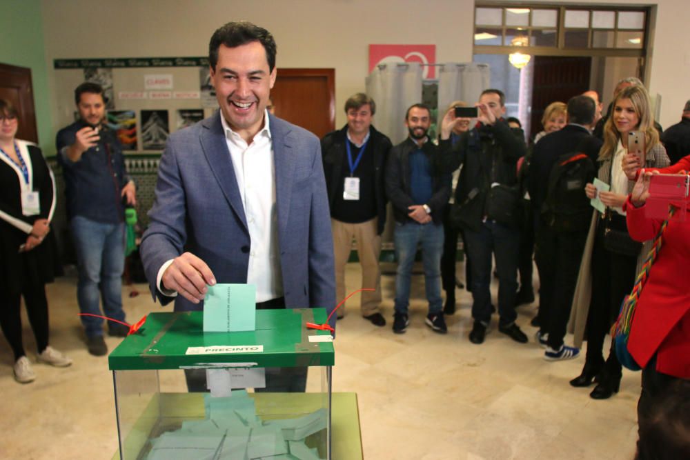 Las elecciones andaluzas, en imágenes