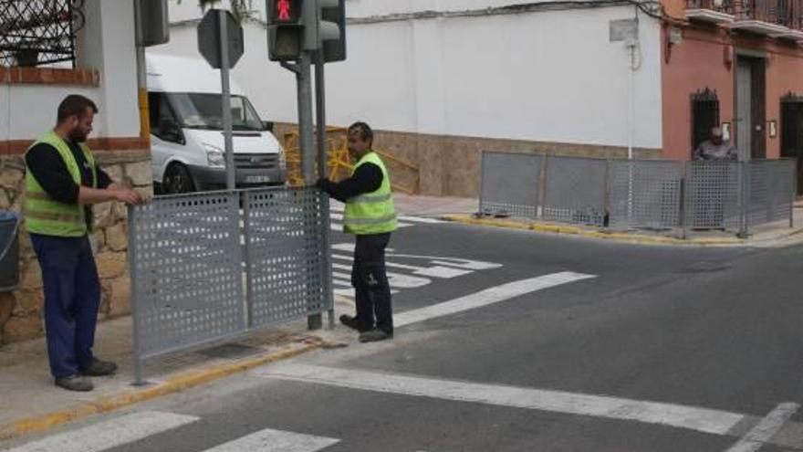 Palma protege  a los escolares de la carretera